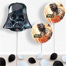 Inflated Star Wars Darth Vader Helium Balloon Package in a Box