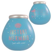 Mermaid | Instant Just Add Coins Pot of Dreams | Money Box | Bank