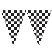 Chequered Flag Racing Flag Banner | Bunting | Decoration