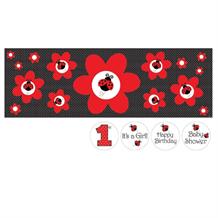 Ladybird Giant Party Banner | Decoration