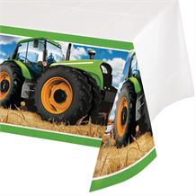 Tractor Time Party Tablecover
