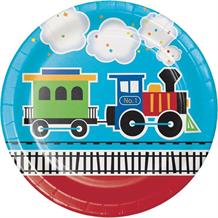 All Aboard | Train Party 23cm Party Plates