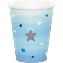 Blue Twinkle Star Party Cups