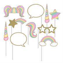 Unicorn Sparkle Party Photo Booth Party Props