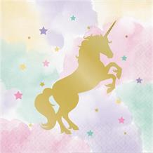Unicorn Sparkle Party Napkins | Serviettes