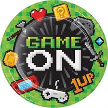 Gaming | Game On Party 23cm Party Plates