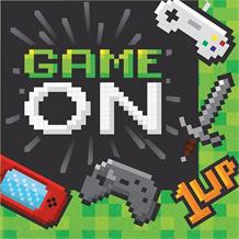 Gaming | Game On Party Napkins | Serviettes