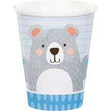 Blue Bear Paper Party Cups