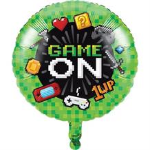 Gaming | Game On Party 18" Foil | Helium Balloon