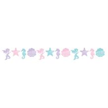 Mermaid Shine Shaped Party Banner | Decoration