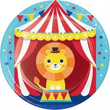 Circus Carnival Party Cake Plates