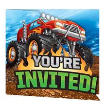 Monster Truck Party Invitations | Invites