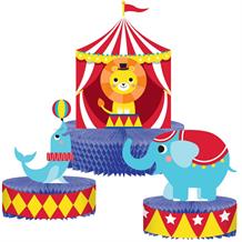 Circus Carnival Party Honeycomb Table Centrepiece | Decoration