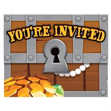 Pirate Treasure Party Invitations | Invites