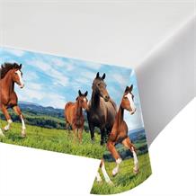 Horse and Pony Party Tablecover | Tablecloth