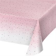 Rose Gold Pink Party Tablecover | Tablecloth