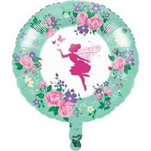 Floral Fairy Sparkle 18" Foil | Helium Balloon