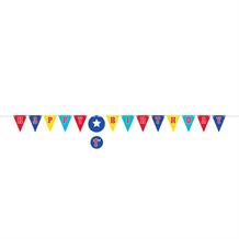 Circus Carnival Happy Birthday Party Banner | Decoration