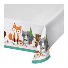 Wild Woodland Animal Tablecloth | Party Save Smile