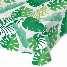 Palm Leaves Plastic Party Tablecover | Tablecloth