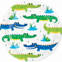 Alligator | Crocodile Party Cake Plates
