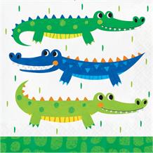 Alligator | Crocodile Party Napkins | Serviettes