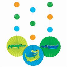 Hanging Alligator Party Decorations | Party Save Smile