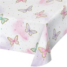 Butterfly Shimmer Party Tablecover | Tablecloth