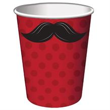 Moustache Party Cups