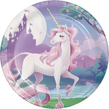 Unicorn Fantasy Party Cake Plates