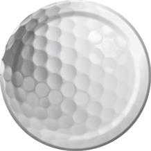Golf Party Cake Plates