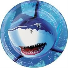 Great White Shark Party Plates