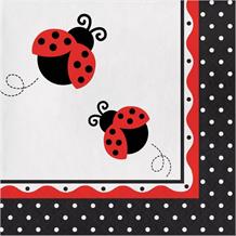 Ladybird Fancy Party Napkins | Serviettes