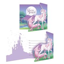 Unicorn Fantasy Party Invitations | Invites