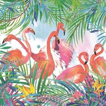 Flamingo | Tropical Party Napkins | Serviettes
