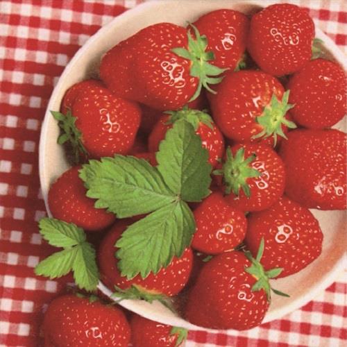 Strawberry Napkins | Serviettes