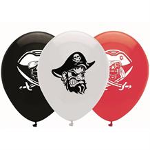 Pirate Map Party Latex Balloons