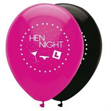 Hen Night Party Latex Balloons