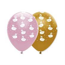 Stylish Swan Helium Quality Latex Balloons