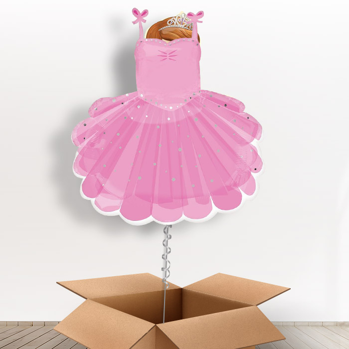 Ballerina Tutu | Ballet Dancer Giant Balloon in a Box Gift
