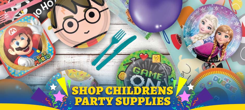 Children Party Supplies | Decorations | Balloons | Packs | Themes